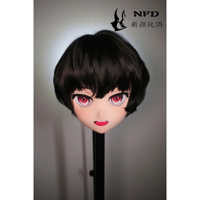 (NFD09)Customize Handmade Crossdress Full Head Female/Girl Resin Japanese Cartoon Character Animego Cosplay Kigurumi Mask (NFD09)Customize Handmade Crossdress Full Head Female/Girl Resin Japanese Cartoon Character Animego Cosplay Kigurumi Mask